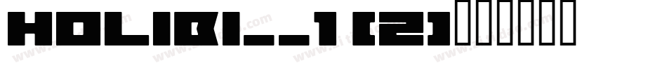 HOLIBI__1 (2)字体转换